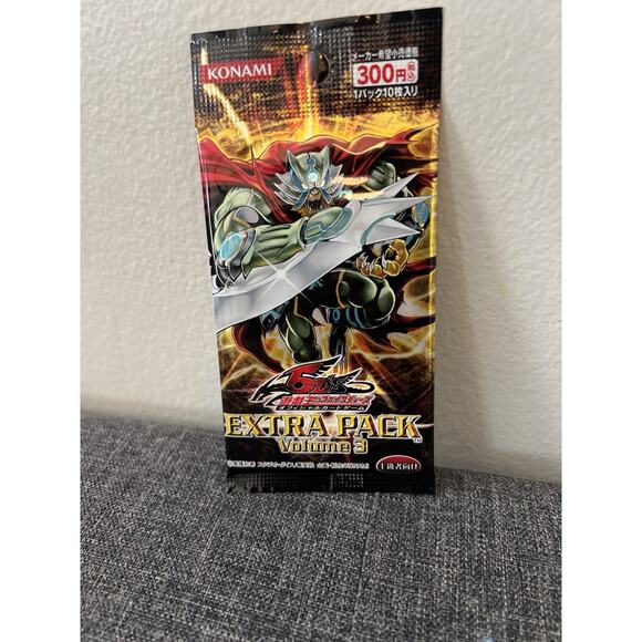 Yu-Gi-Oh! 5D'S Japanese Extra Pack Volume 3 Booster Pack Brand New US Seller - Picture 2 of 3